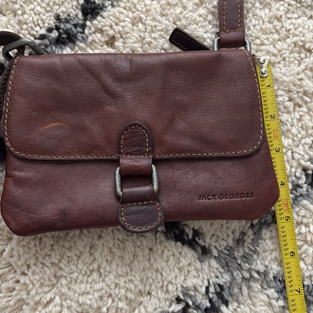 Leather Jack George’s small crossbody - Picture 4 of 6
